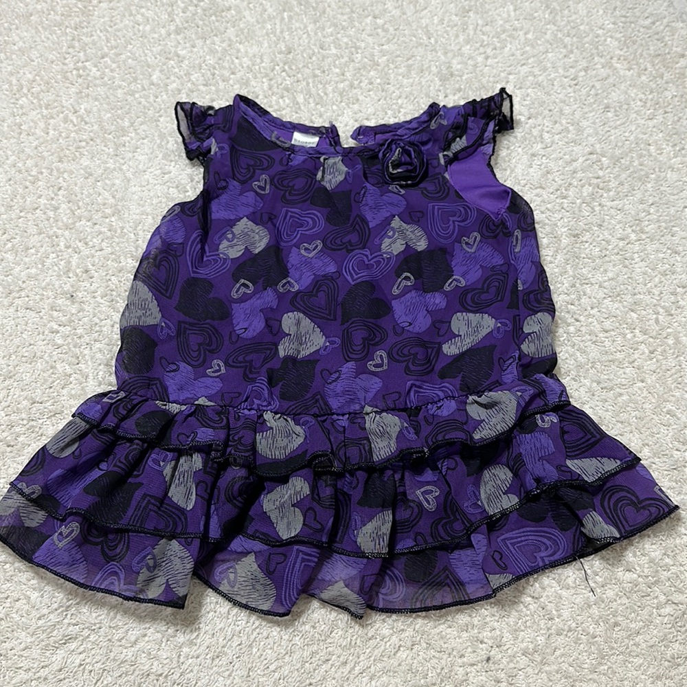 18M Purple Baby Dress